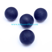 Benutzerdefinierte 63mm Gummi Lacrosse Ball